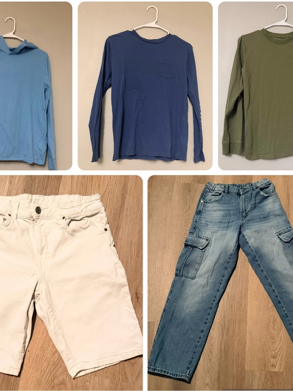 Boys Clothing lot size 12-14 tops and bottoms Zara Crew Cuts
